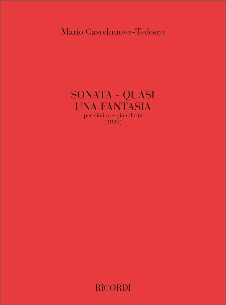 Sonata, Quasi Una Fantasia